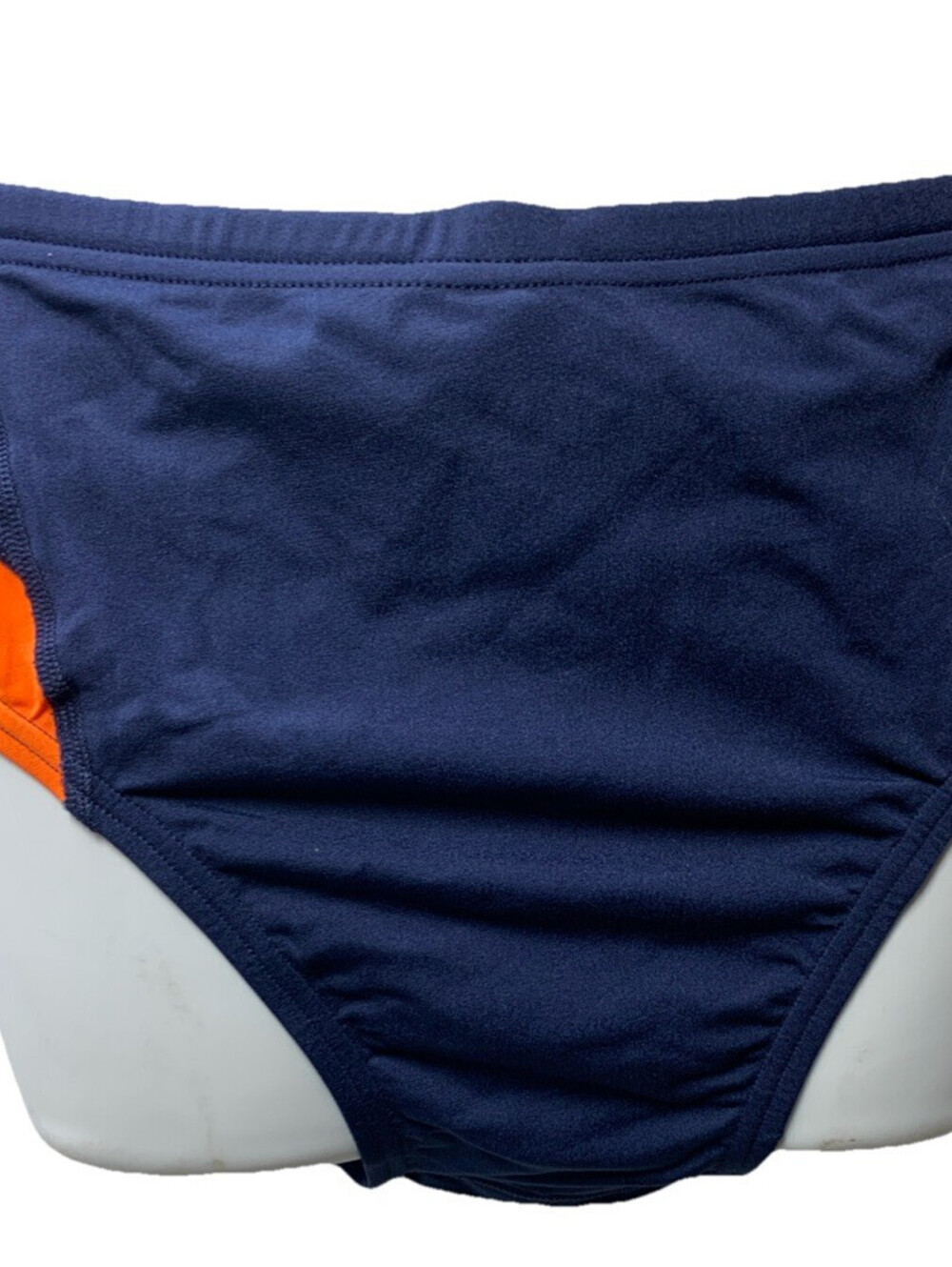 Speedo Boy's  Swimsuit Brief Endurance+ Team Colors Blue Orange 38 Underwear
